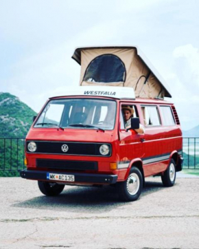 Alpha Campers Montenegro - Our Red Westfalia Bus